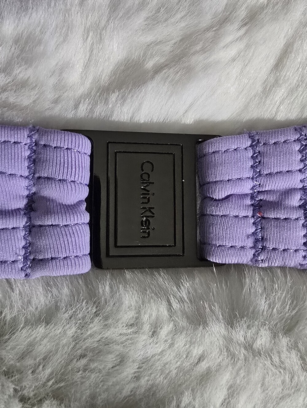 Calvin Klein Lavender Rauched Underwire Bikini Top - Picture 7 of 10